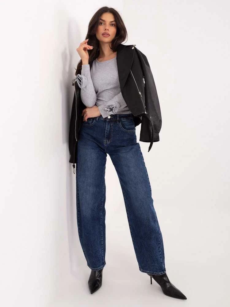 Italy Moda Bluzka-IT-BZ-22079.55-pilka