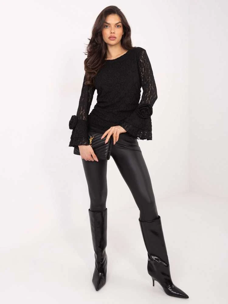Italy Moda Bluzka-IT-BZ-22122.85-juoda