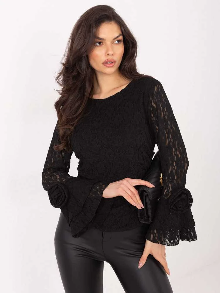 Italy Moda Bluzka-IT-BZ-22122.85-juoda