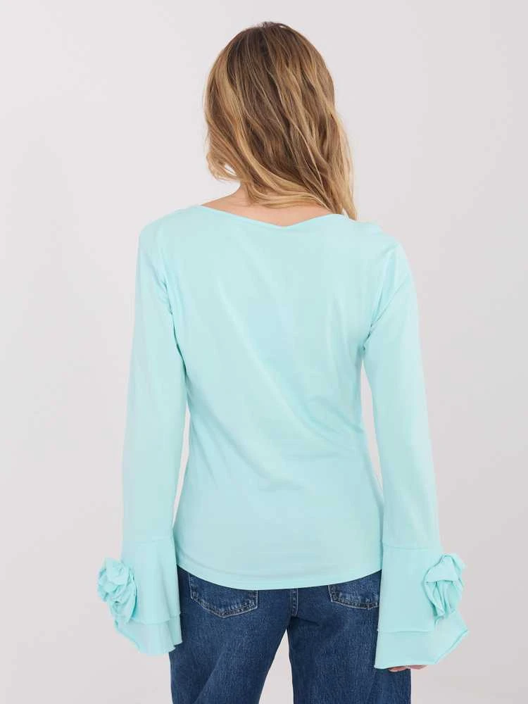 Italy Moda Bluzka-IT-BZ-22139.55-mietowy