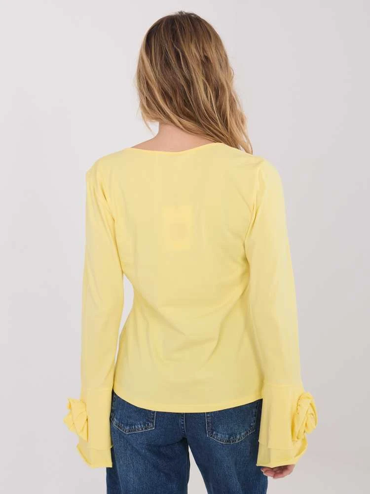 Italy Moda Bluzka-IT-BZ-22139.96-jasny geltona