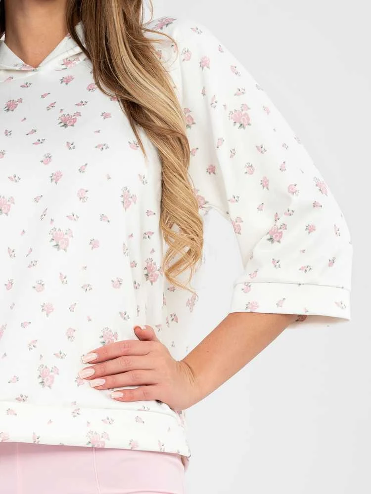 Italy Moda Bluzka-IT-BZ-22278.74-ecru