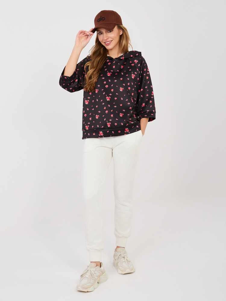 Italy Moda Bluzka-IT-BZ-22278.74-juoda