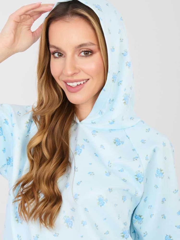 Italy Moda Bluzka-IT-BZ-22278.74-šviesiai mėlyna