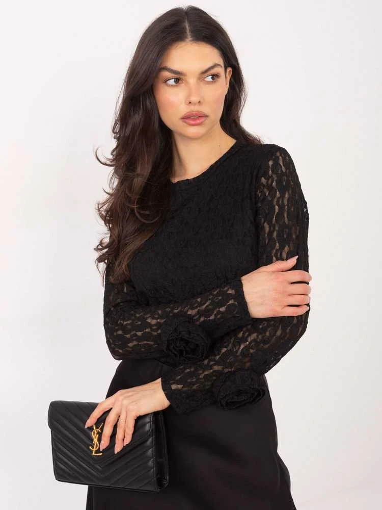 Italy Moda Bluzka-IT-BZ-9950.79-juoda