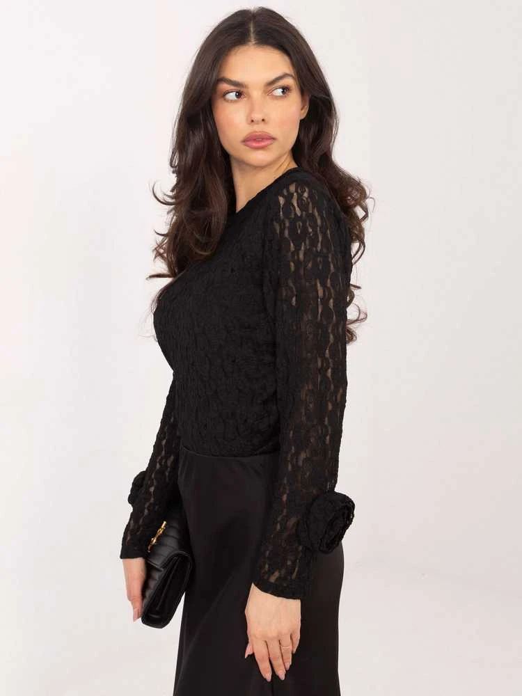 Italy Moda Bluzka-IT-BZ-9950.79-juoda