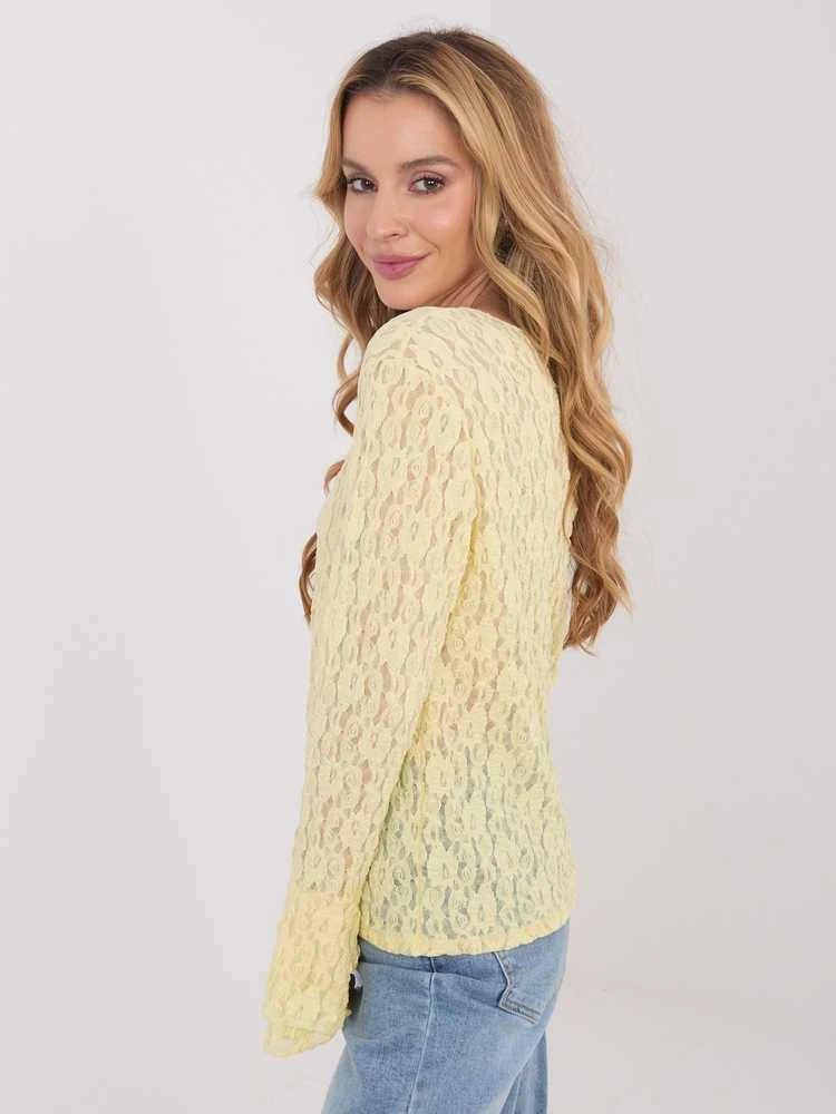 Italy Moda Bluzka-IT-BZ-9970.97-jasny geltona