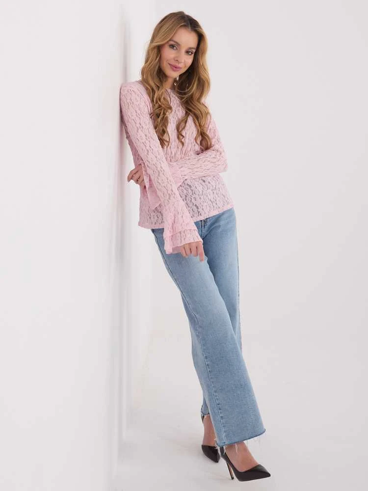 Italy Moda Bluzka-IT-BZ-9970.97-jasny rožinė