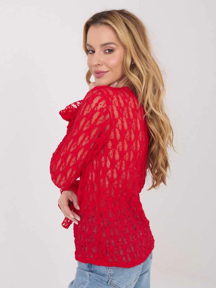 Italy Moda Bluzka-IT-BZ-9970.97-raudona