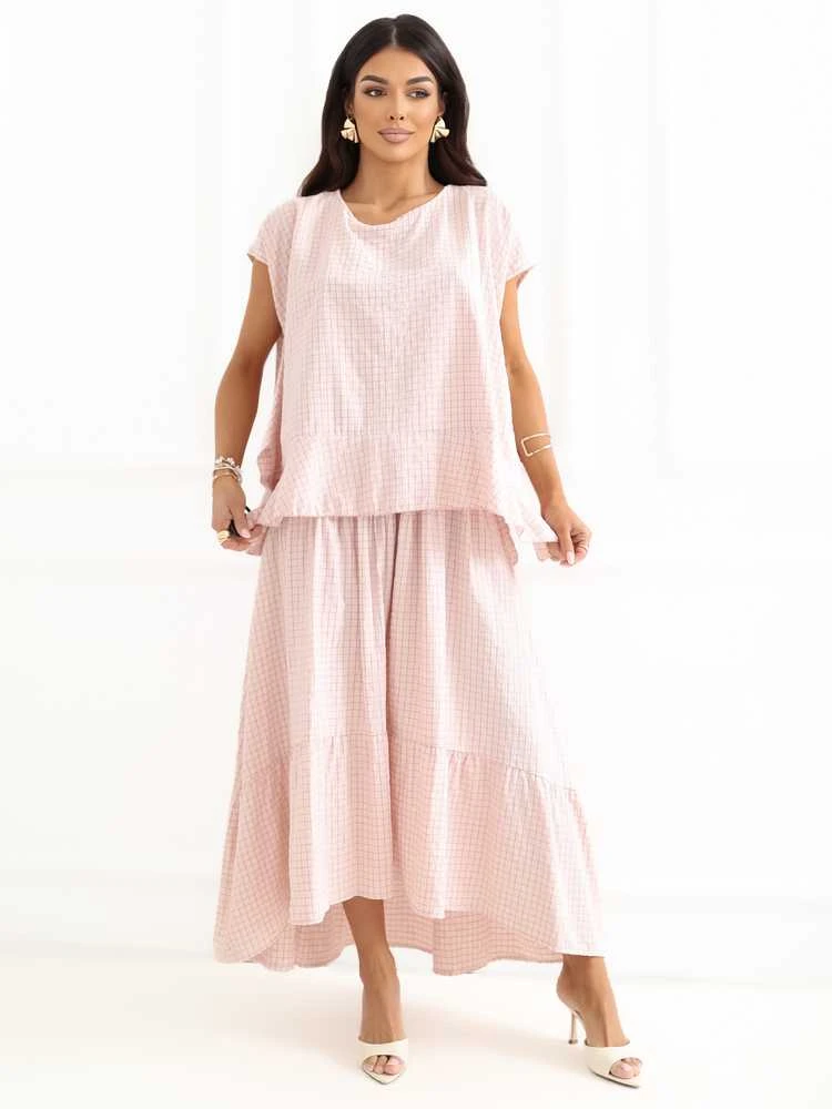 Italy Moda Bluzka-IT-BZ-FL10332.80-jasny rožinė