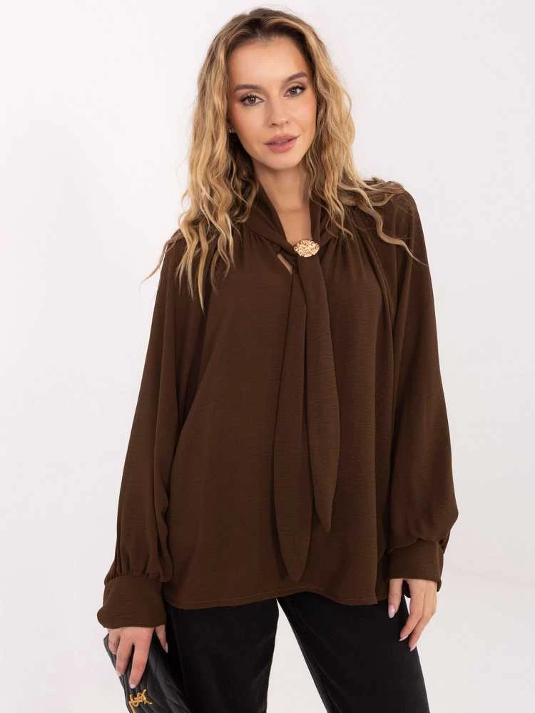 Italy Moda Bluzka-MI-BZ-272509.07-ruda