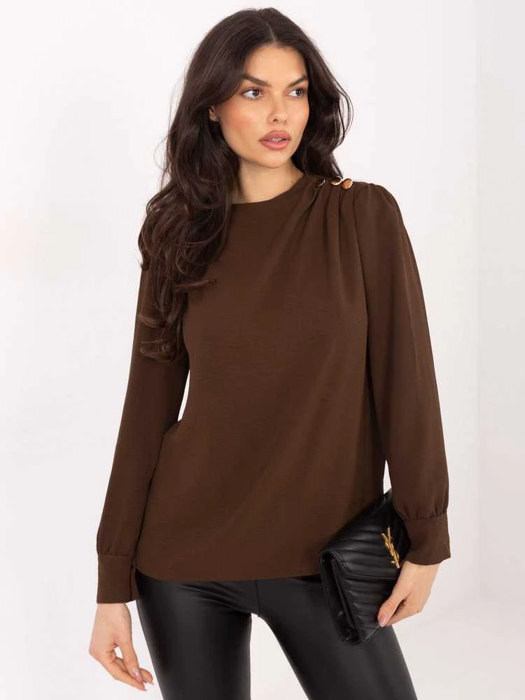 Italy Moda Bluzka-MI-BZ-278519-1.40-ruda
