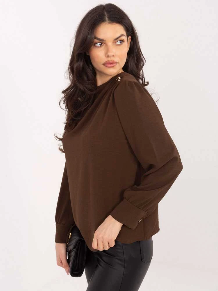 Italy Moda Bluzka-MI-BZ-278519-1.40-ruda