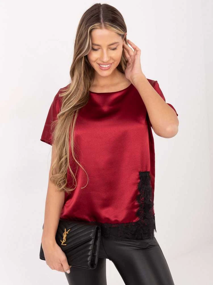 Italy Moda Bluzka-MI-BZ-3297.28-bordinė