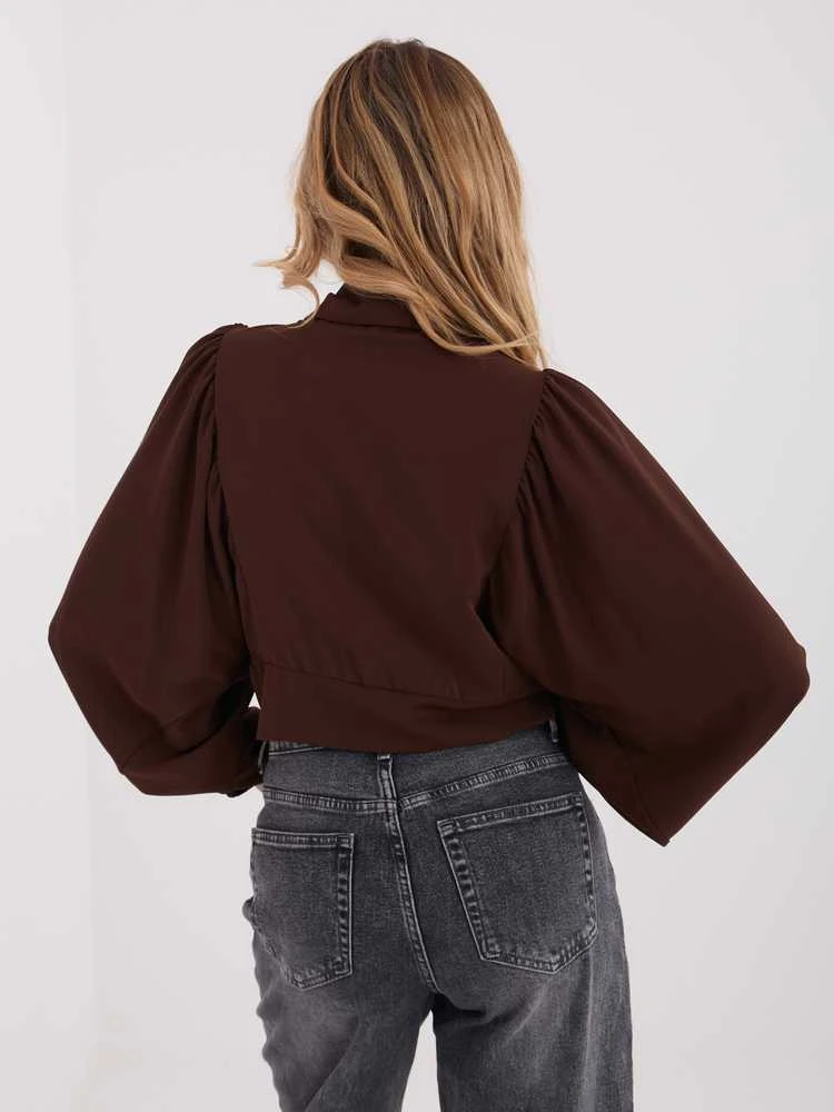 Italy Moda Bluzka-MI-BZ-3304.12-ruda