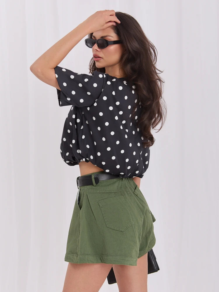 Italy Moda Bluzka-MI-BZ-3471.74-juoda