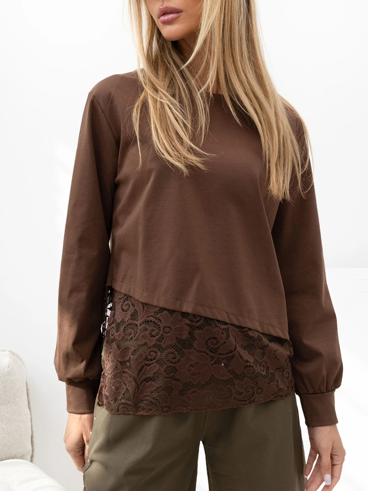 Italy Moda Bluzka-MI-BZ-3564.88-ruda