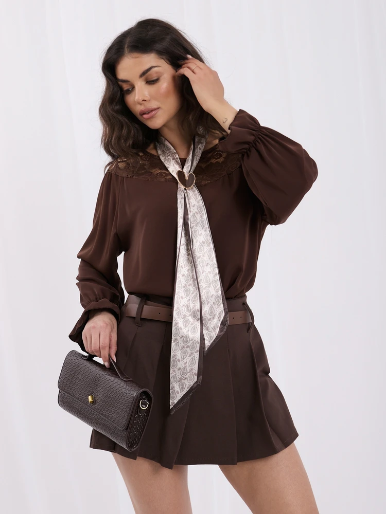 Italy Moda Bluzka-MI-BZ-3574.01-ruda