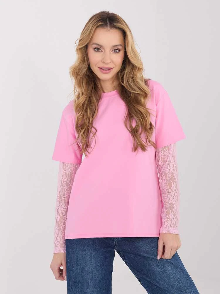 Italy Moda Bluzka-MI-BZ-4227.61-rožinė