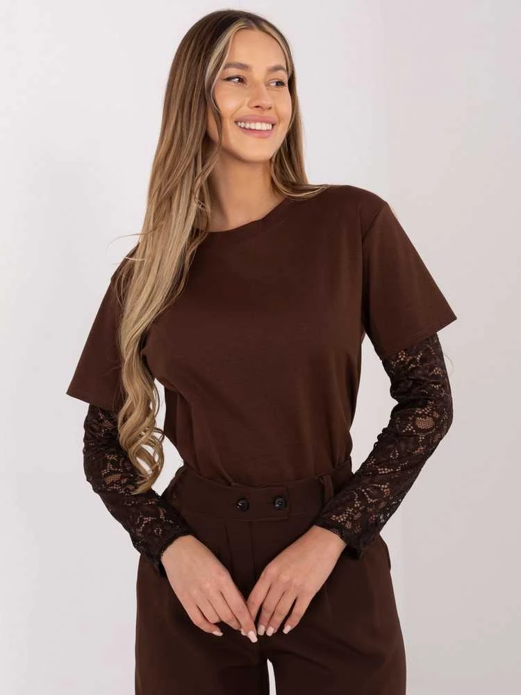Italy Moda Bluzka-MI-BZ-4227.61-ruda