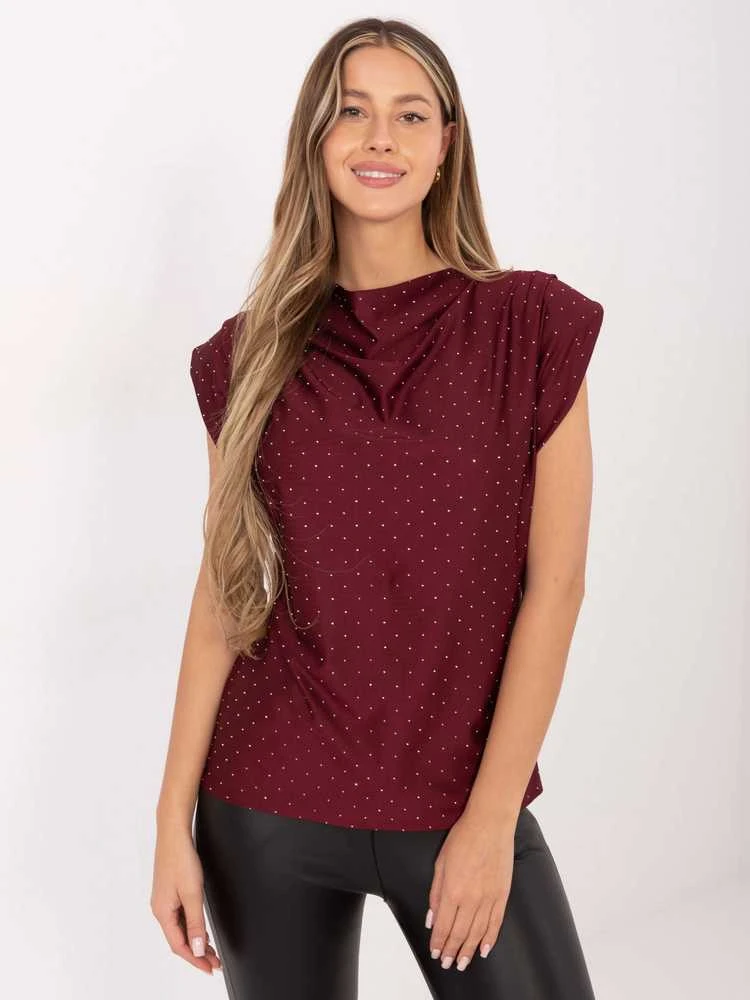 Italy Moda Bluzka-MI-BZ-61479.35-bordinė