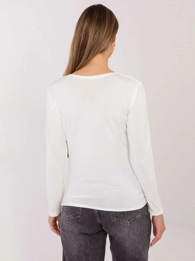 Italy Moda Bluzka-MI-BZ-62492.32-ecru