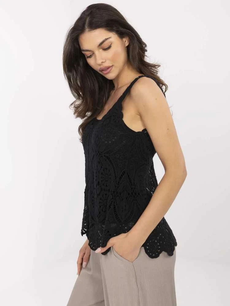 Italy Moda Bluzka-MI-BZ-9006.75-juoda