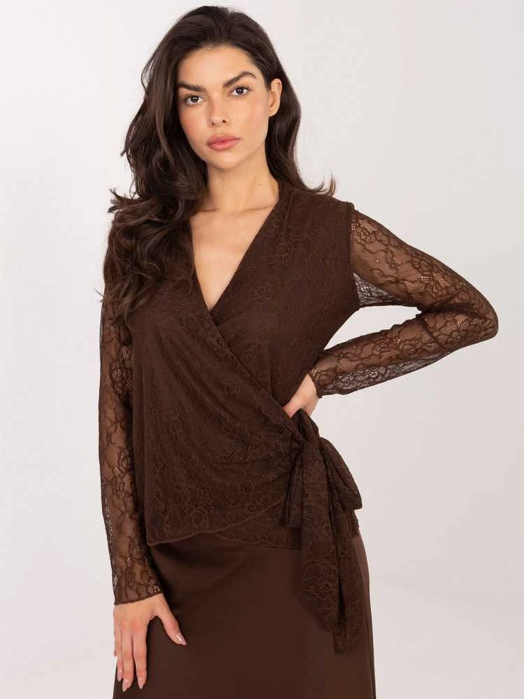 Italy Moda Bluzka-MI-BZ-92405.67-ruda