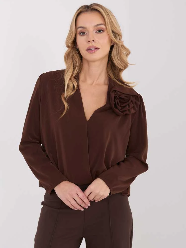 Italy Moda Bluzka-MI-BZ-M650.17P-ruda