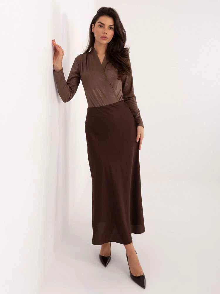 Italy Moda Body palaidinė moterims-IT-BO-20209.22P-ruda