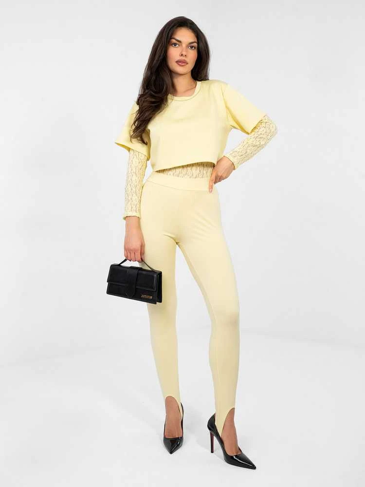 Italy Moda Body Palaidinė moterim-IT-BO-22159.82-jasny geltona