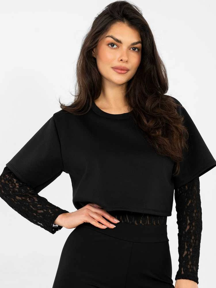 Italy Moda Body Palaidinė moterim-IT-BO-22159.82-juoda