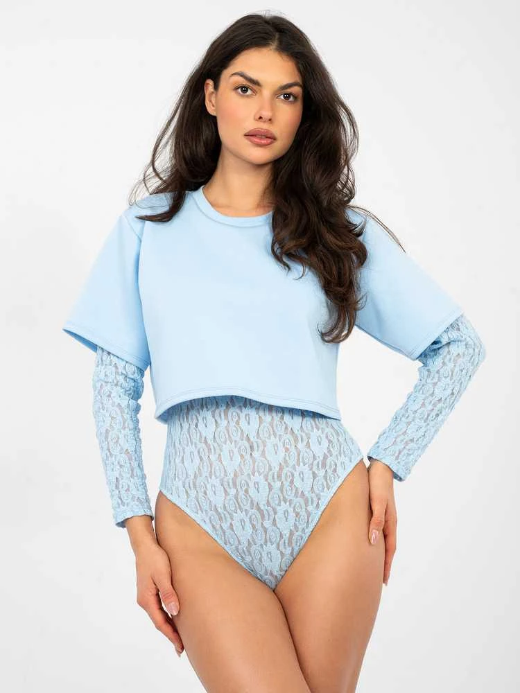Italy Moda Body Palaidinė moterim-IT-BO-22159.82-šviesiai mėlyna