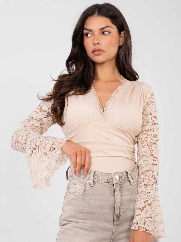 Italy Moda Body Palaidinė moterim-IT-BO-22160.01-smėlio spalva