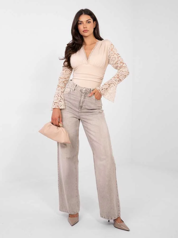 Italy Moda Body Palaidinė moterim-IT-BO-22160.01-smėlio spalva