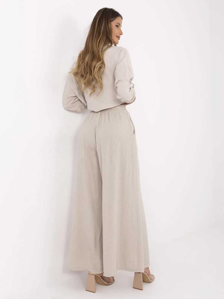 Italy Moda Jaka sievietēm-EM-KR-617.55-ciemny bezowy