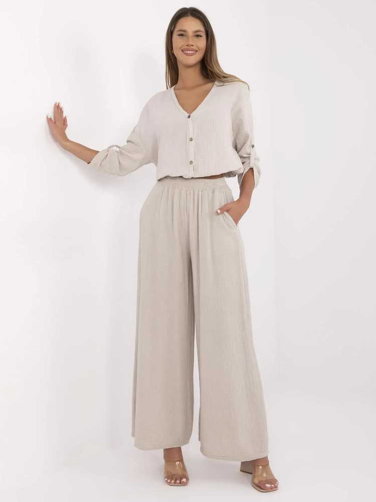 Italy Moda Jaka sievietēm-EM-KR-617.55-ciemny bezowy