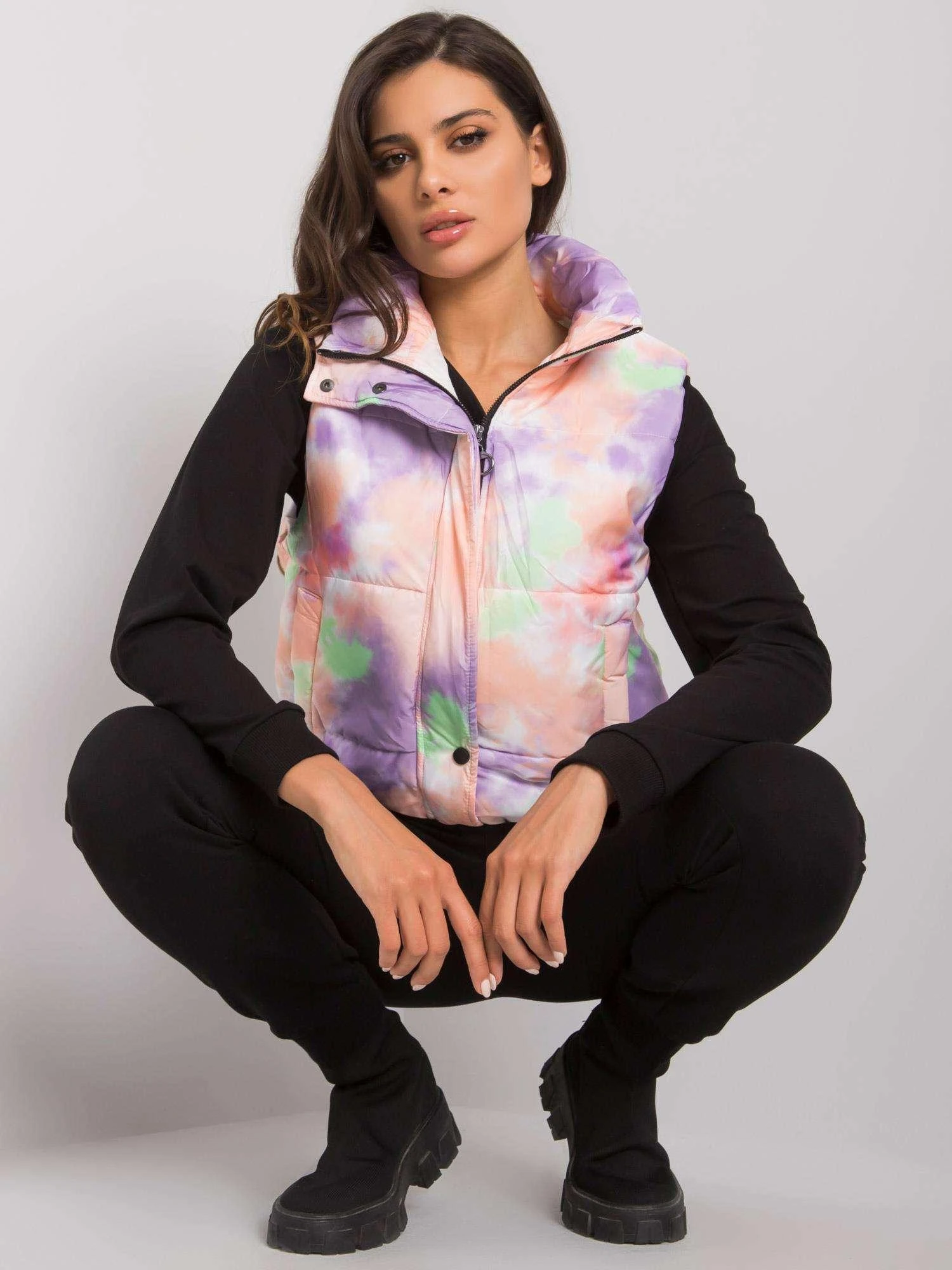 Italy Moda Liemenė-DHJ-KZ-1855.30X-oranžinė