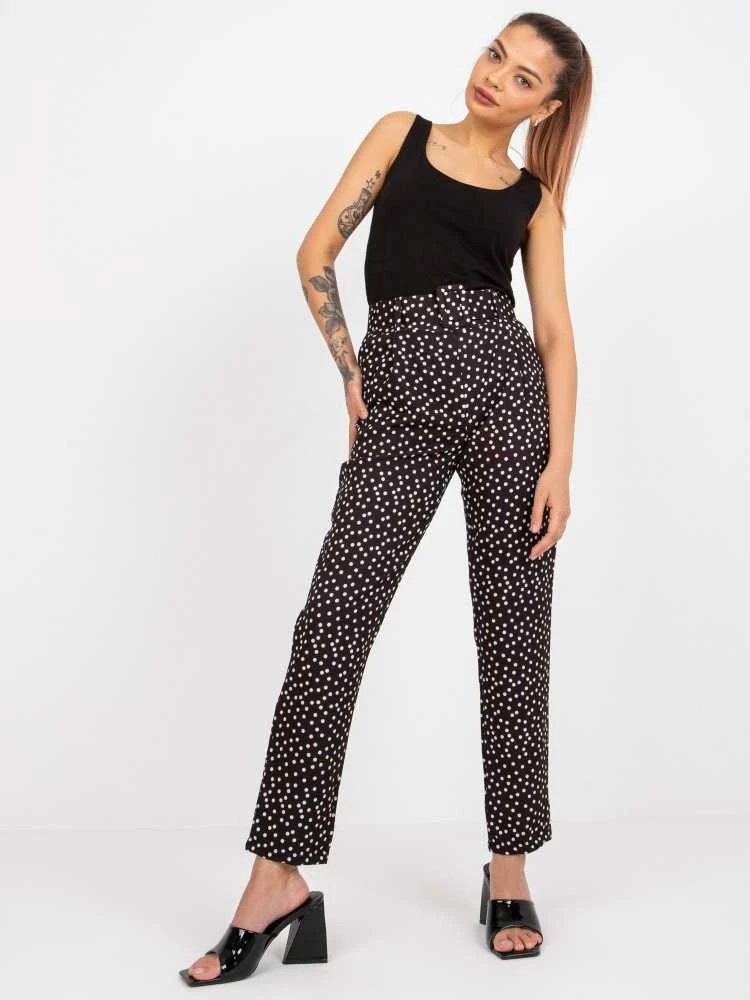 Italy Moda Kelnės-DHJ-SP-12787.07P-juodos