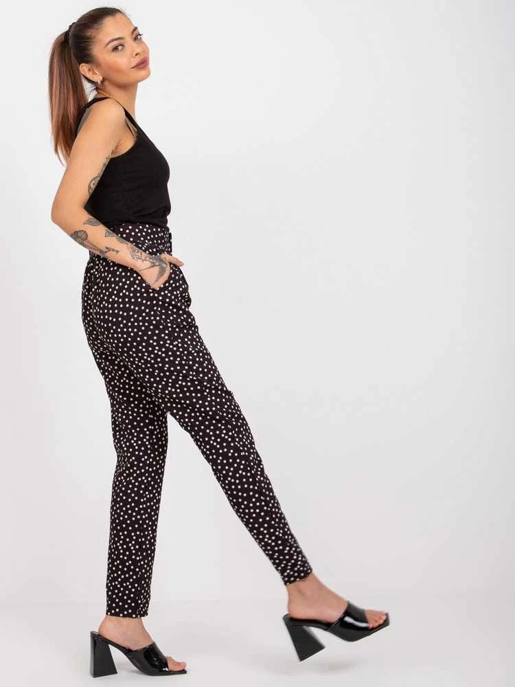 Italy Moda Kelnės-DHJ-SP-12787.07P-juodos