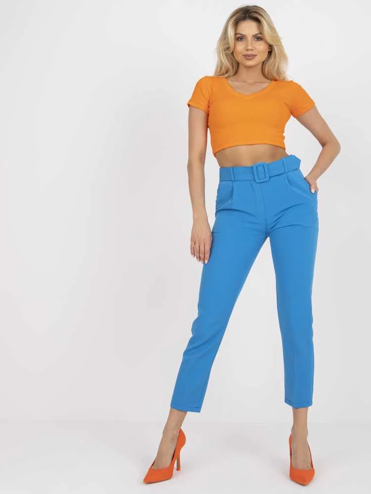 Italy Moda Kelnės-DHJ-SP-12787.21X-mėlyna
