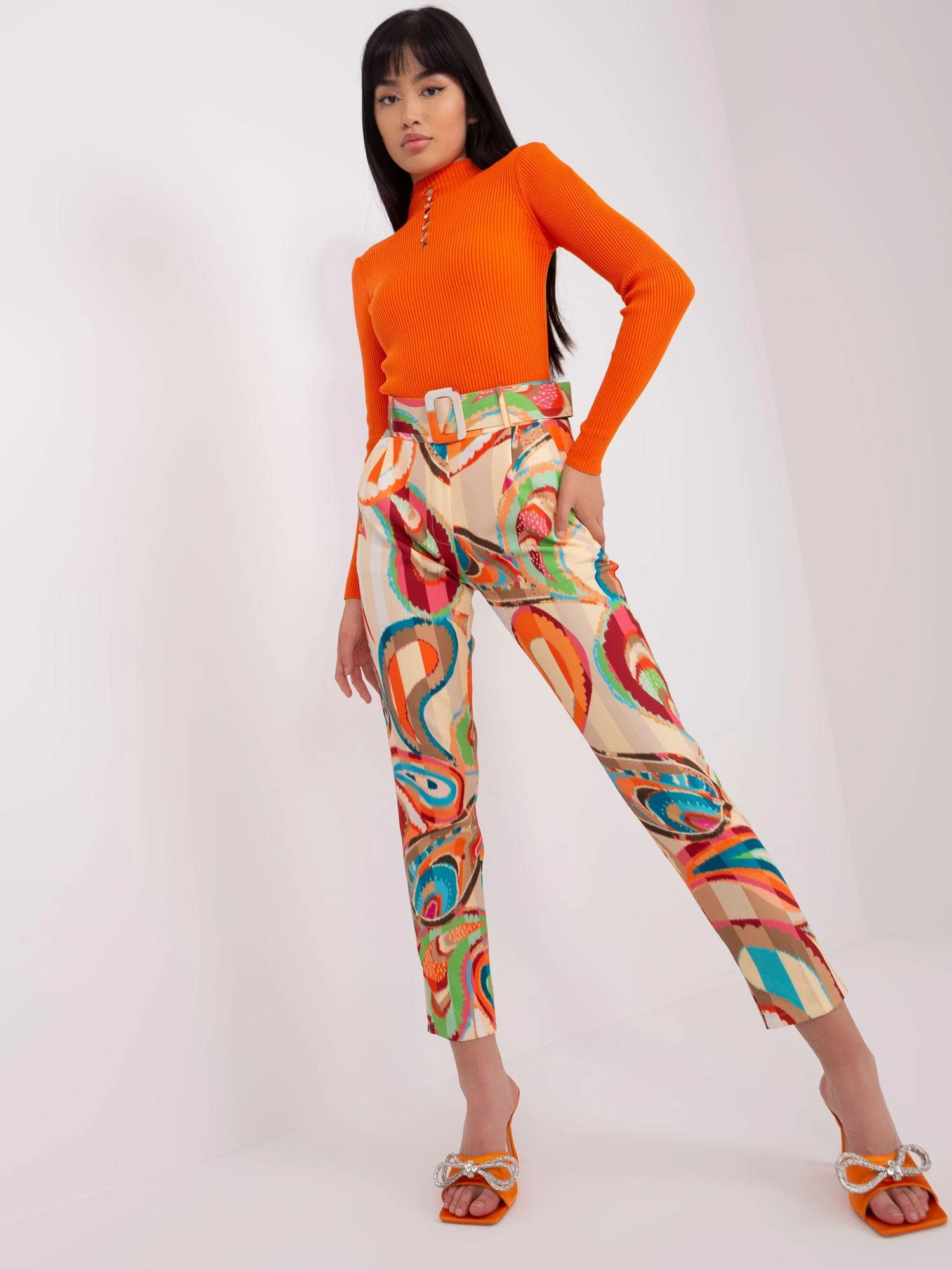 Italy Moda Kelnės-DHJ-SP-12787C.06X-smėlio spalvos