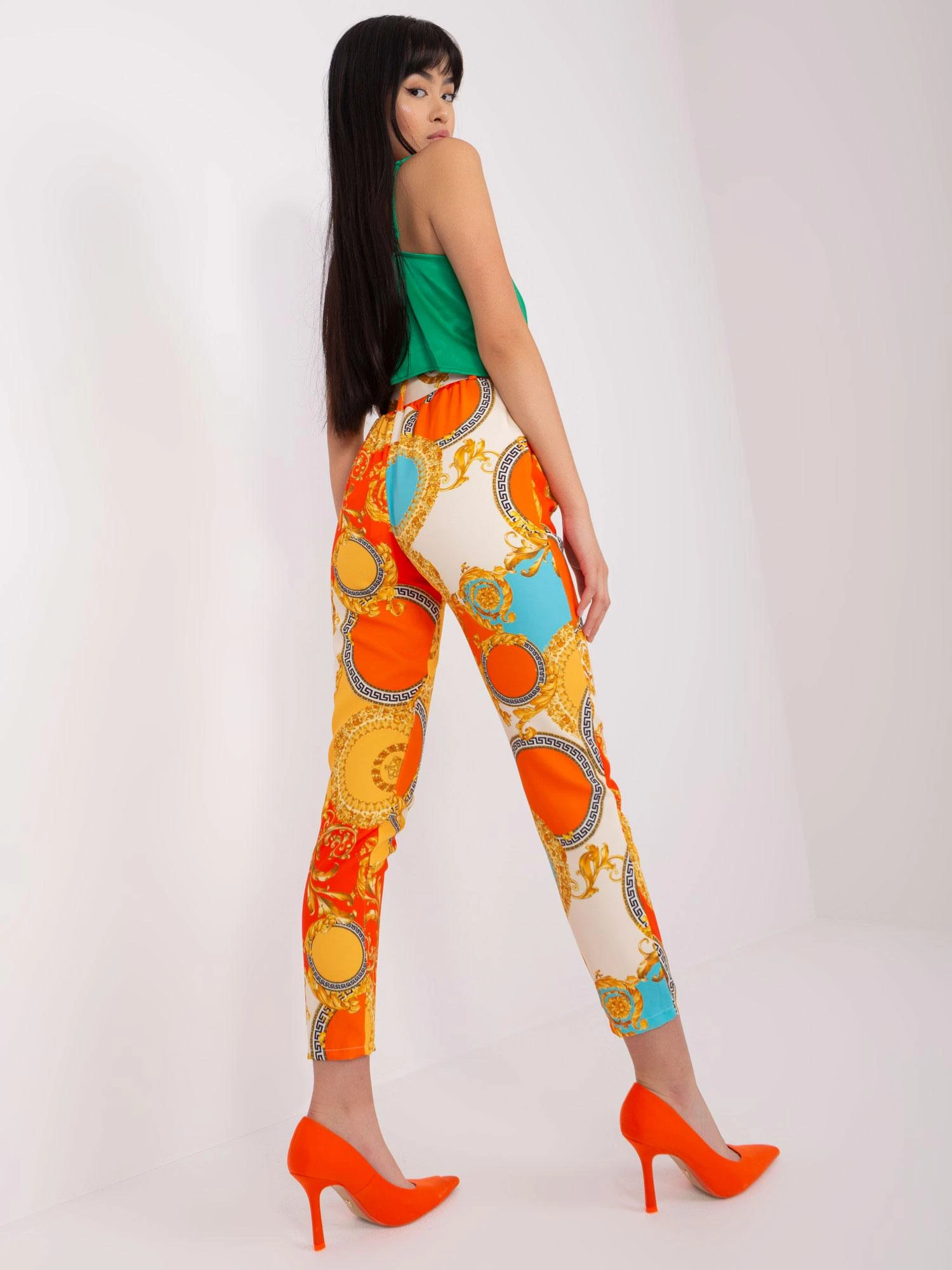 Italy Moda Kelnės-DHJ-SP-12787D.23X-oranžinė