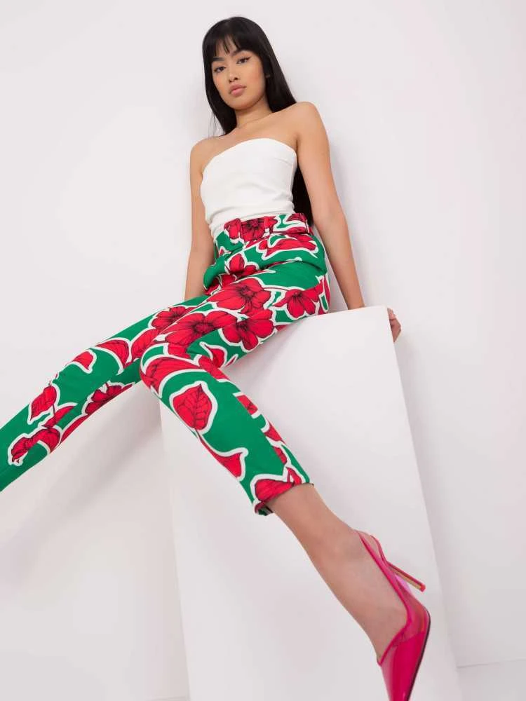 Italy Moda Kelnės-DHJ-SP-12787E.13-žalia