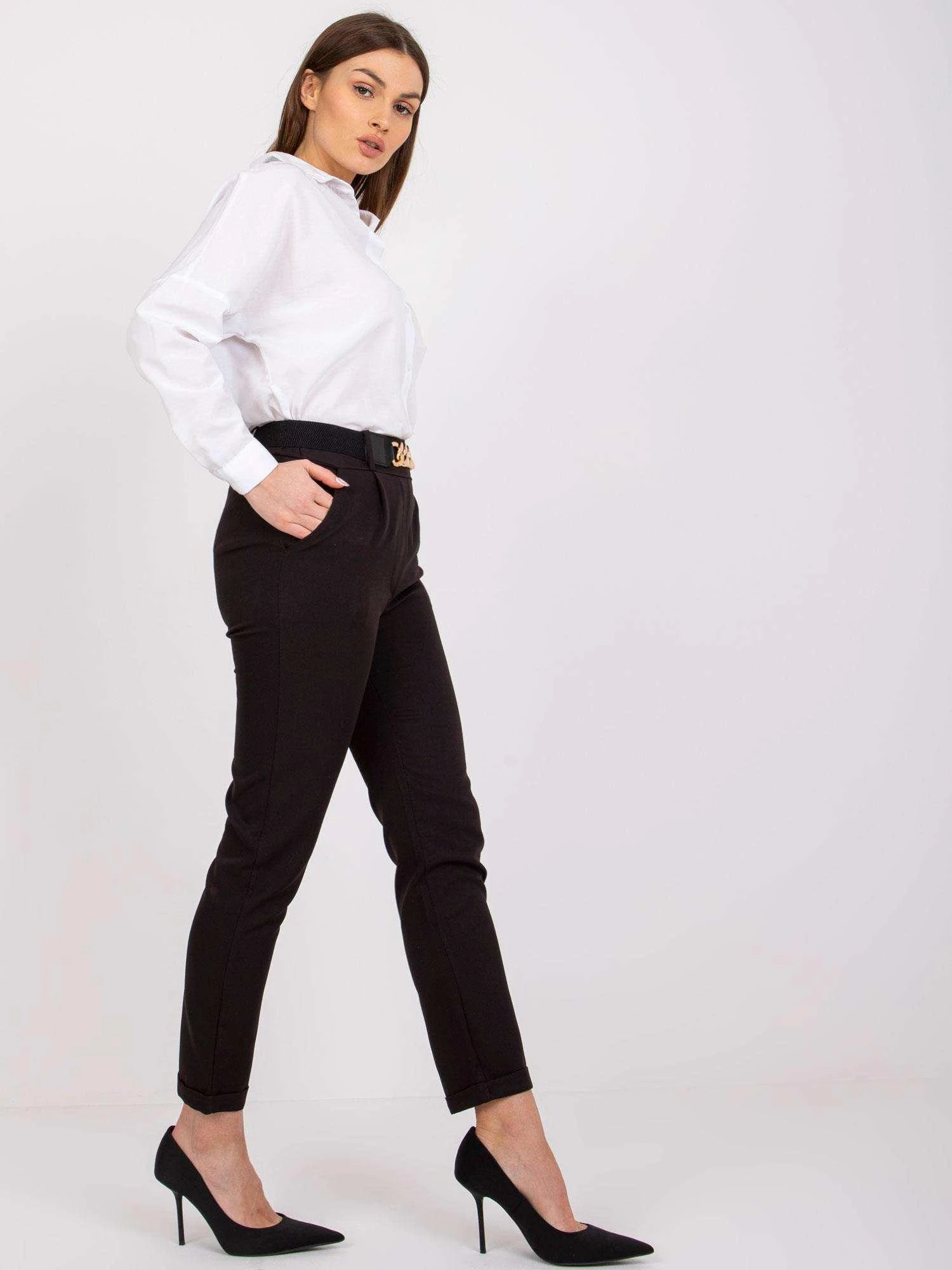 Italy Moda Kelnės-DHJ-SP-13165.20-juodos