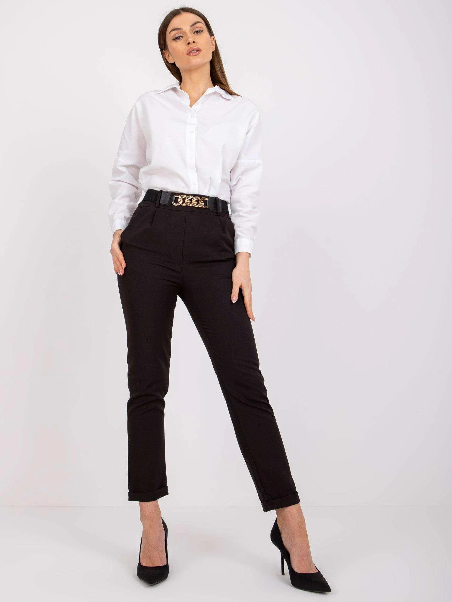 Italy Moda Kelnės-DHJ-SP-13165.20-juodos