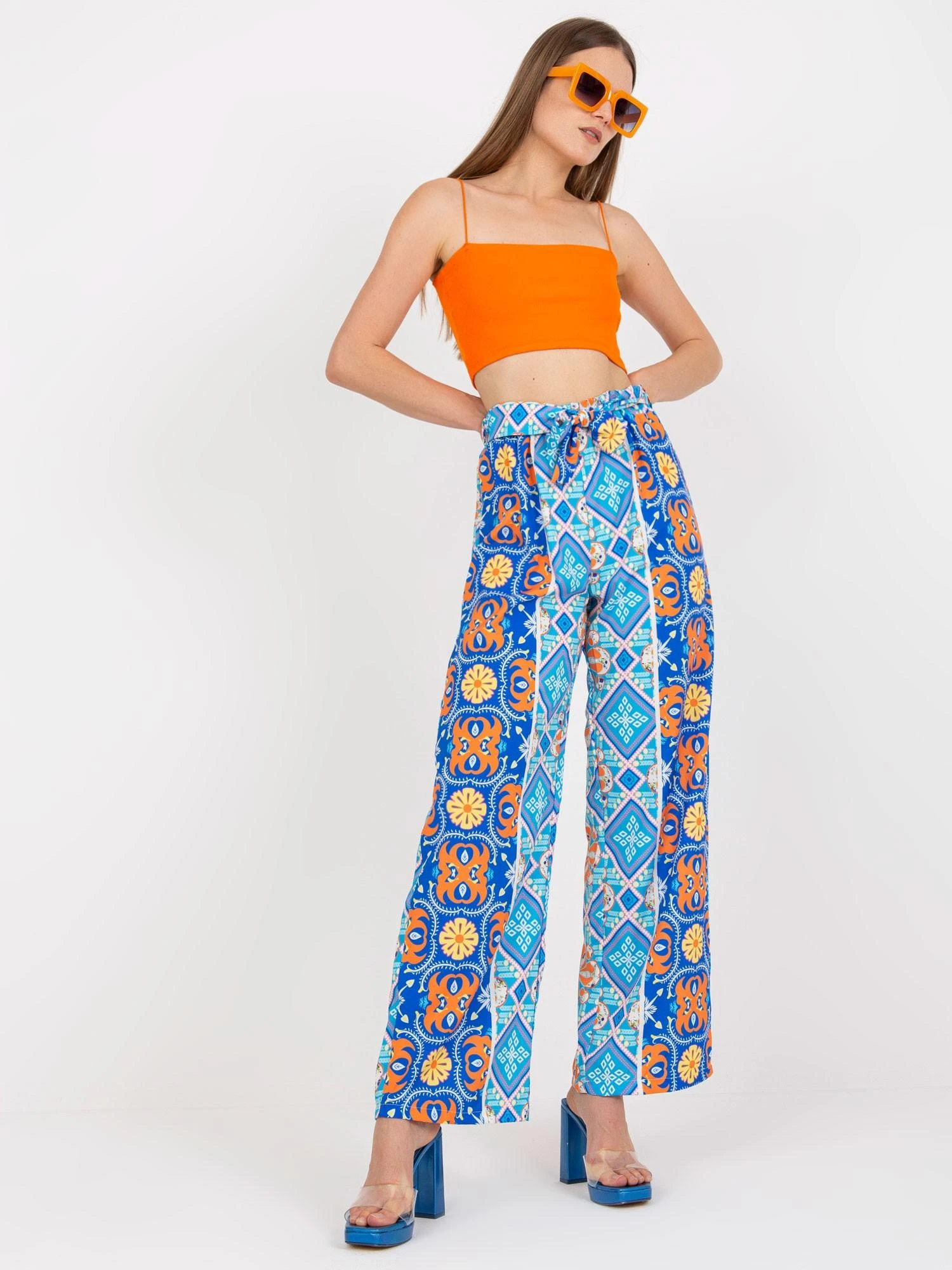 Italy Moda Kelnės-DHJ-SP-13587.66P-mėlynos spalvos