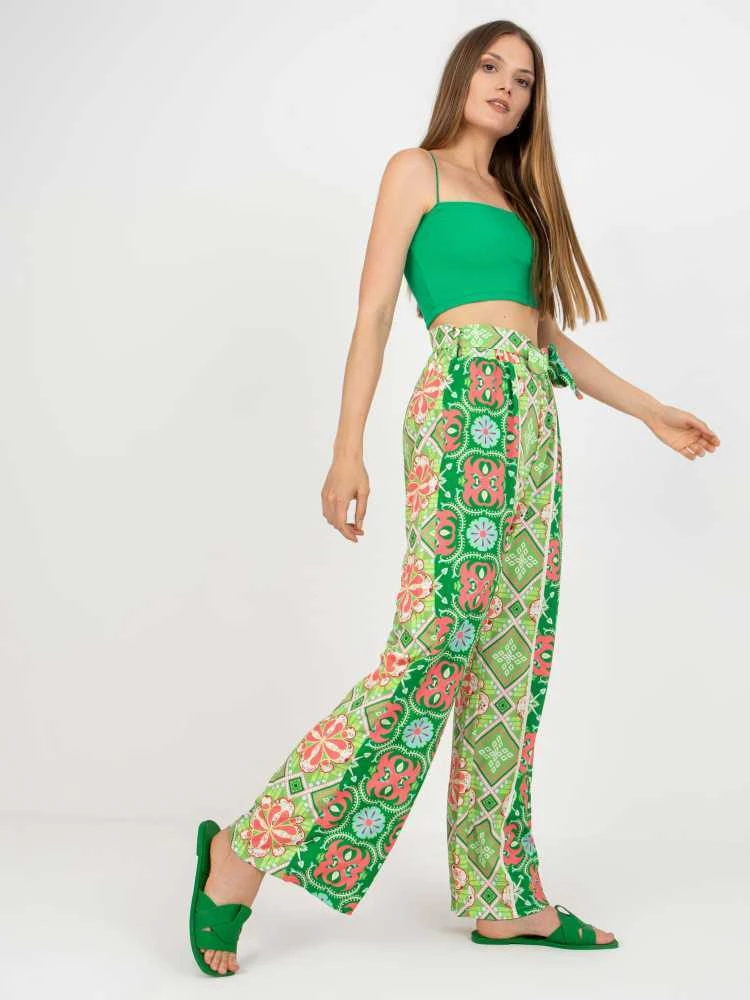 Italy Moda Kelnės-DHJ-SP-13587.66P-žalia