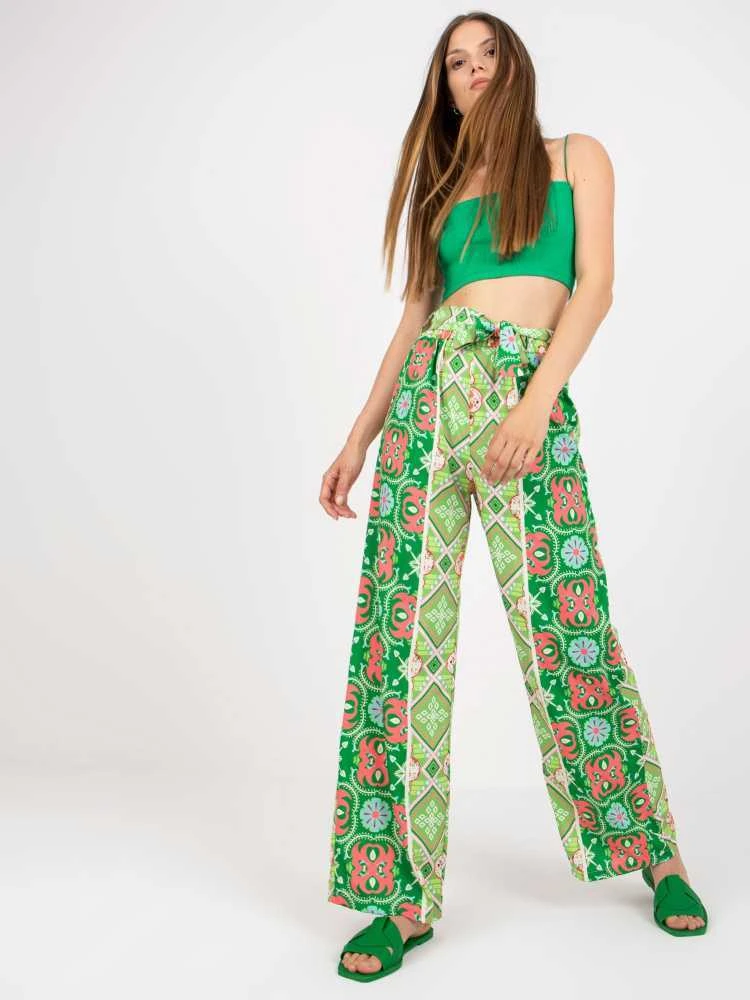 Italy Moda Kelnės-DHJ-SP-13587.66P-žalia