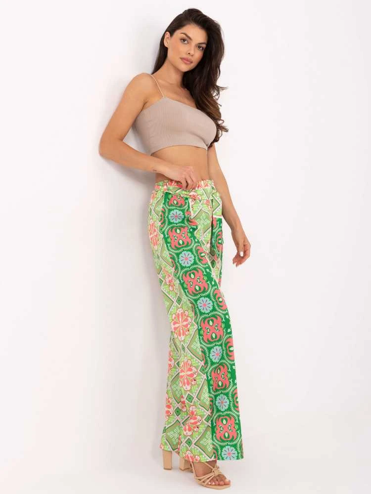Italy Moda Kelnės-DHJ-SP-13587.66P-žalia